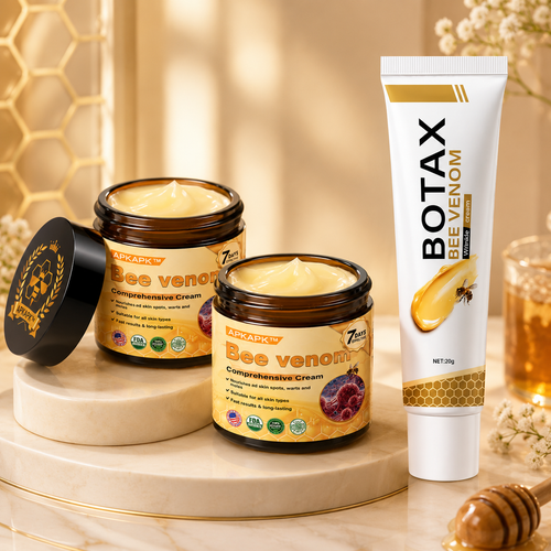Kit Bee Venom Completo: 2 Corporais + 1 Creme Facial Bee Venom • Só Hoje